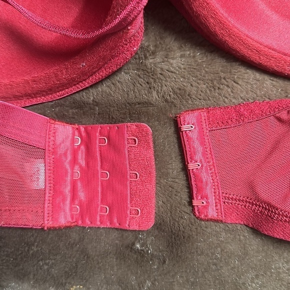 CACIQUE Boost Balconette Dark Red Sz 38DD - Picture 6 of 8